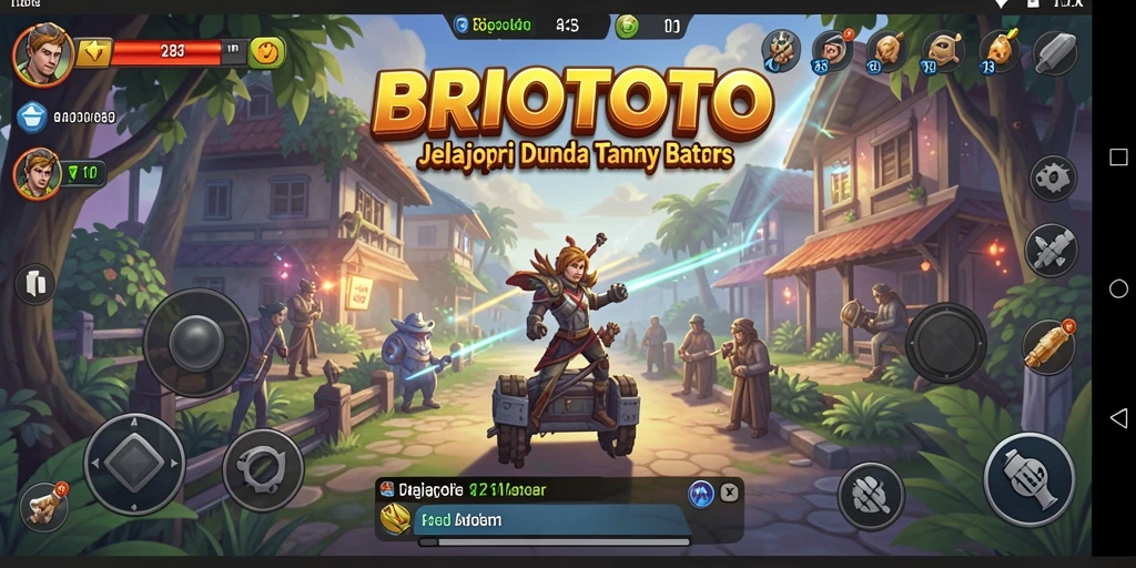 Tangkapan layar utama BRIOTOTO menampilkan petualangan eksplorasi Open World yang menakjubkan.