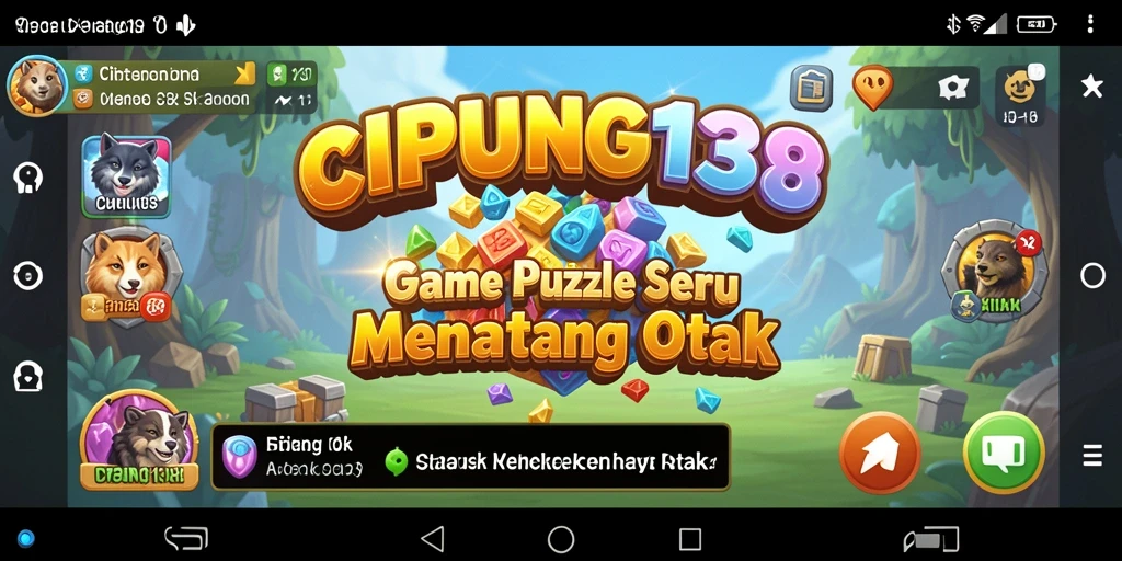 Tampilan menarik dari gameplay CIPUNG138 yang menantang.