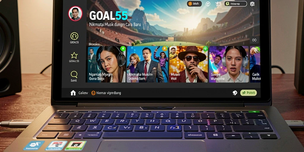 Tampilan gameplay GOAL55 yang menawan dan interaktif.