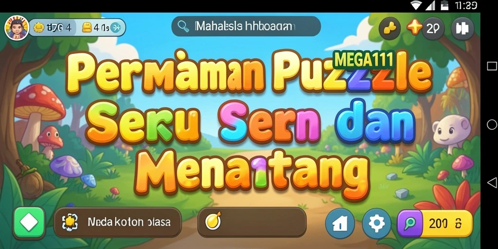 Gameplay menarik dan beragam tantangan puzzle.