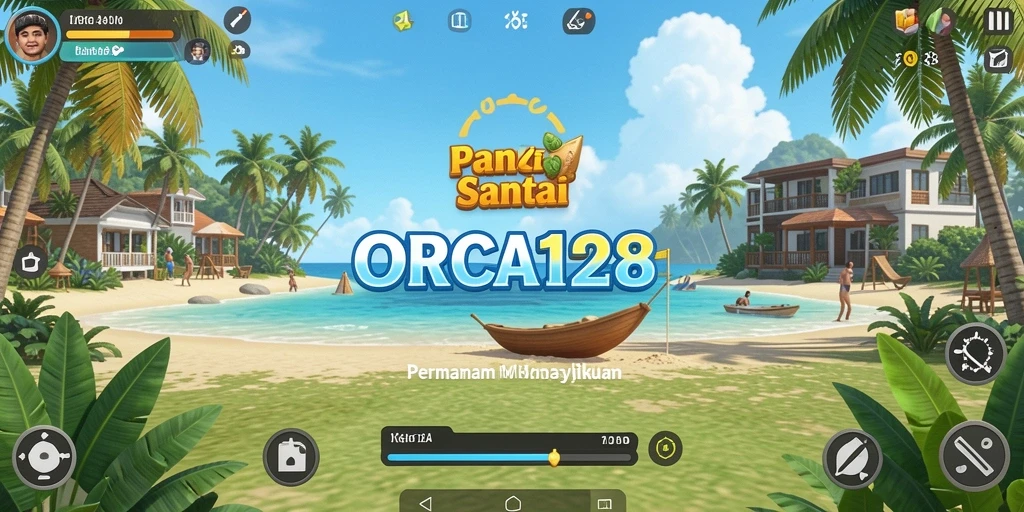 Tangkapan layar gameplay dari ORCA128 yang menunjukkan aksi dalam permainan Idle.