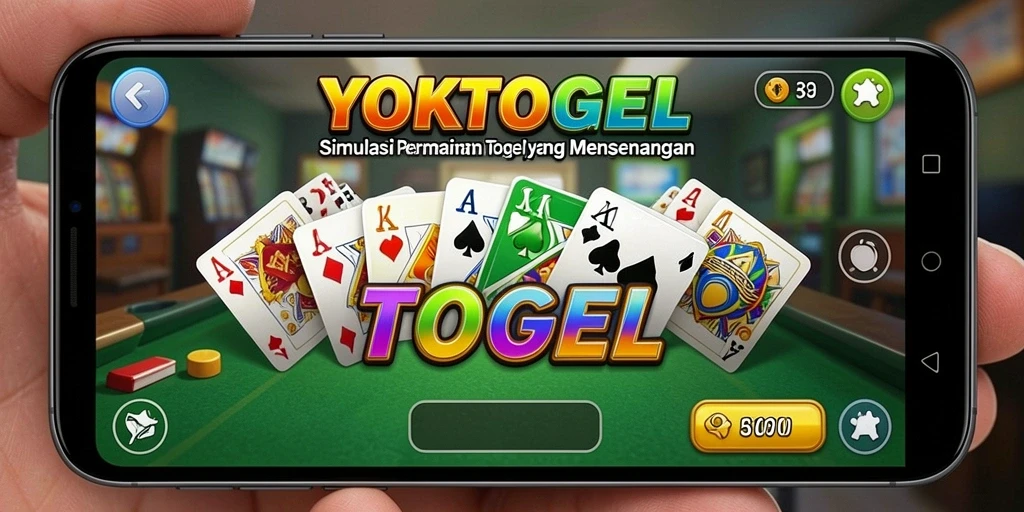 Tampilan menarik dari YOKTOGEL yang menampilkan gameplay togel.