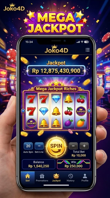 Proses pengunduhan aplikasi Joko4D yang cepat dan aman.